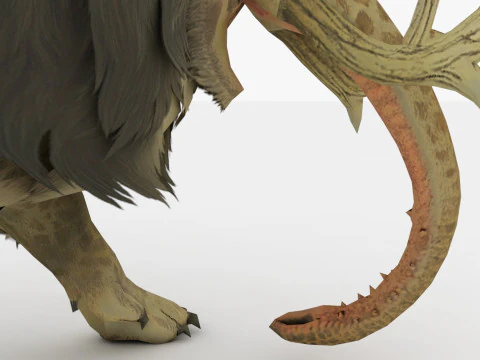 Baku Monster 3D Model