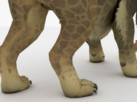 Baku Monster Modelo 3D