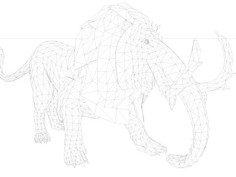 Baku Monster Modelo 3D