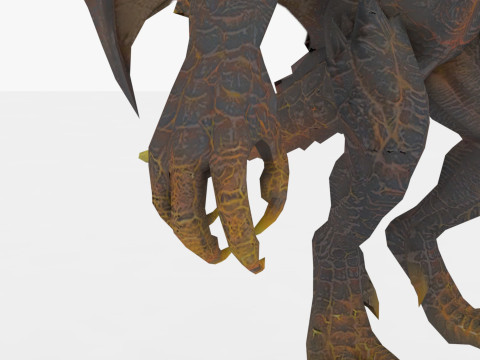 Balrog Rigged and Animated 3D मॉडल