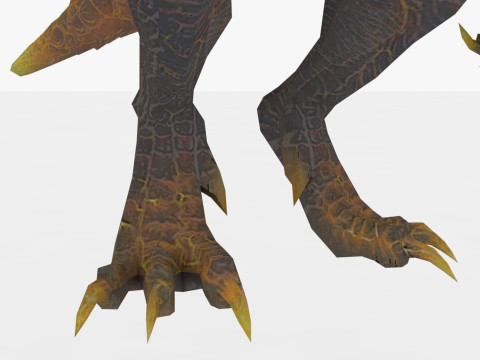 Balrog Rigged and Animated 3D मॉडल
