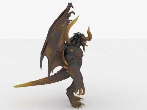 Balrog Rigged and Animated 3D मॉडल