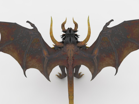 Balrog Rigged and Animated 3D मॉडल