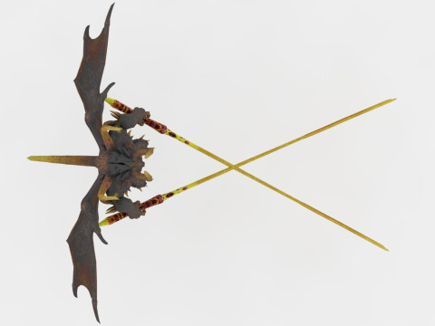 Balrog Rigged and Animated 3D मॉडल