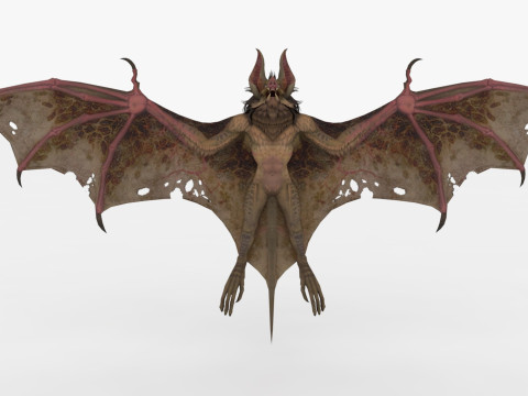 Bat 3D-Modell