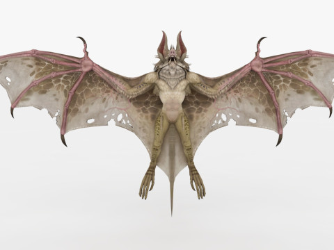 Bat 3D-Modell