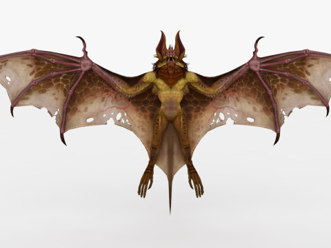 Bat 3D-Modell