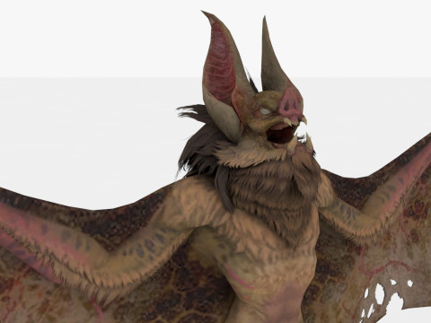Bat 3D-Modell