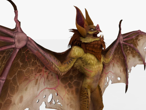 Bat 3D-Modell