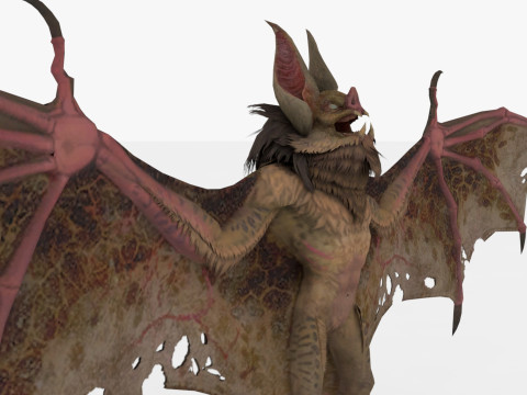 Bat 3D-Modell
