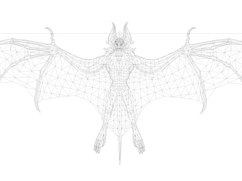 Bat 3D-Modell
