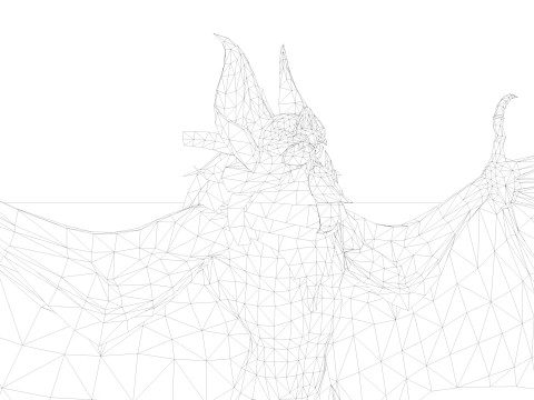 Bat 3D-Modell
