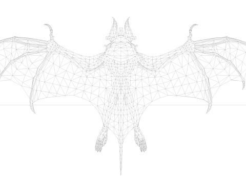 Bat 3D-Modell