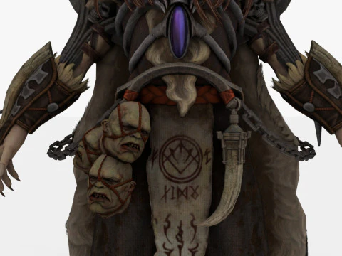 Brenus 3D Model
