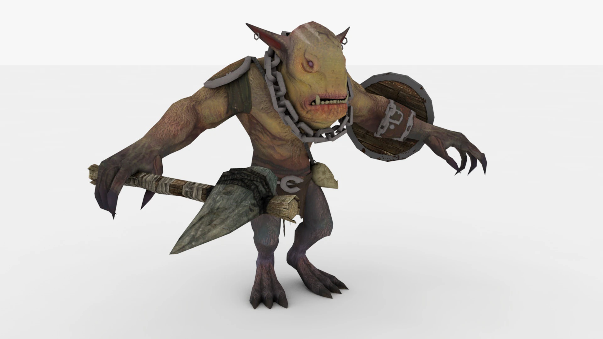 Brownie Rigged and Animated 3D Model .c4d .max .obj .3ds .fbx .stl .blend 