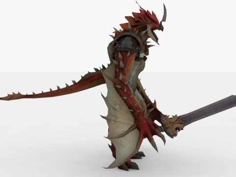 Dragon Fighter Modelo 3D
