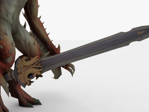Dragon Fighter Modelo 3D