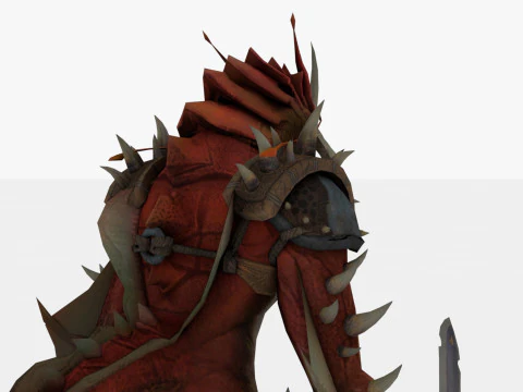 Dragon Fighter 3D Model