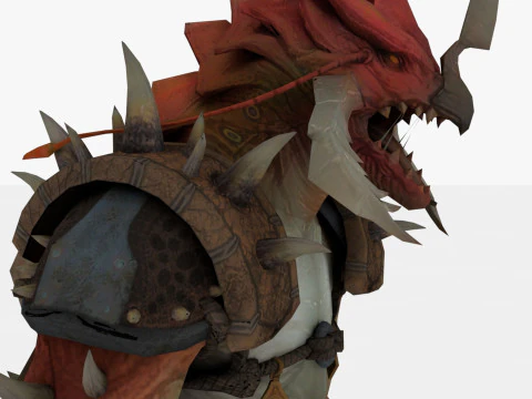 Dragon Fighter 3D Model