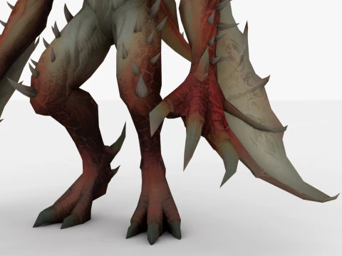Dragon Fighter 3D Model