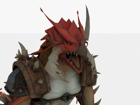 Dragon Fighter 3D Model