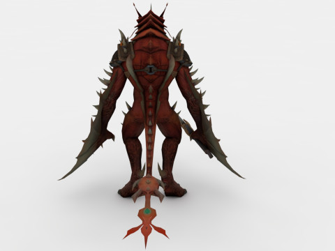 Dragon Fighter Modelo 3D