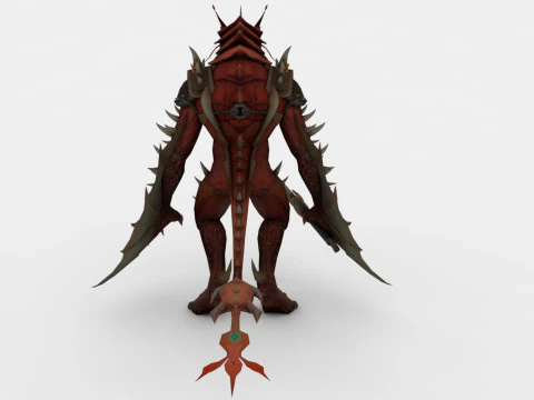Dragon Fighter 3D Model