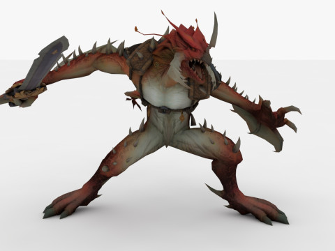 Dragon Fighter Modelo 3D