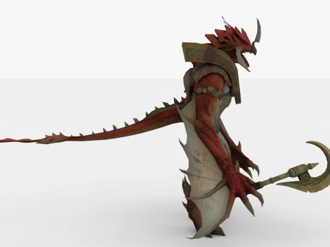 Dragon Fighter 3D Model