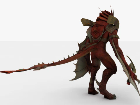 Dragon Fighter 3D Model