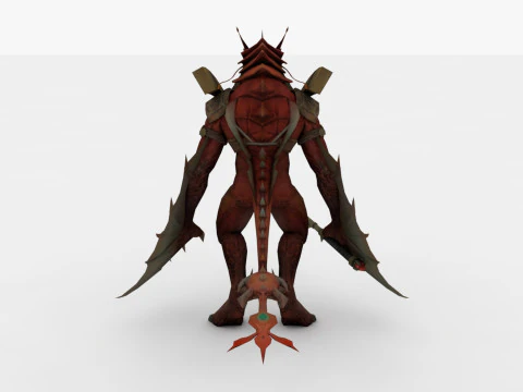 Dragon Fighter 3D Model