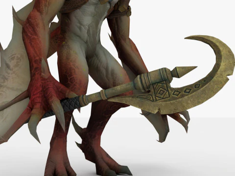 Dragon Fighter 3D Model