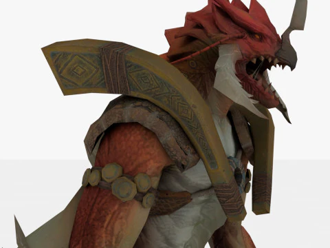Dragon Fighter 3D Model