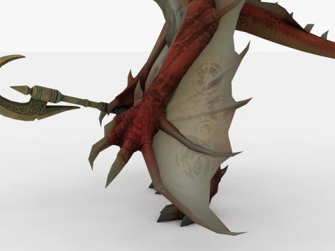 Dragon Fighter 3D Model
