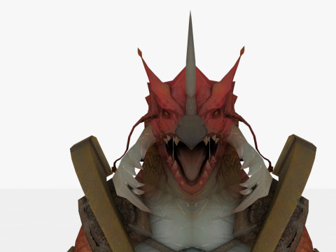 Dragon Fighter Modèle 3D