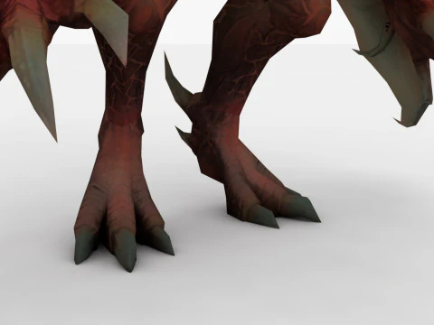 Dragon Fighter 3D Model