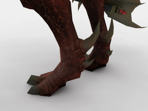 Dragon Fighter 3D Model