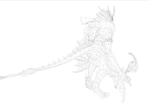 Dragon Fighter Modèle 3D