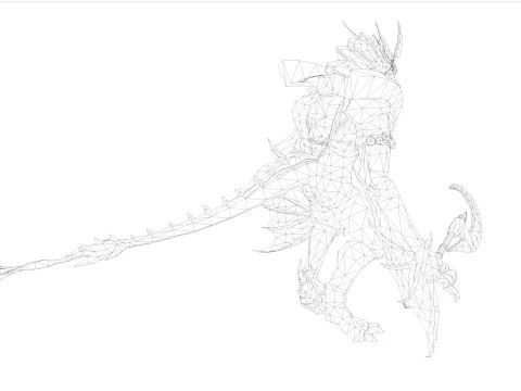 Dragon Fighter 3D Model