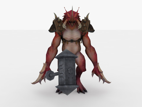 Dragon Monster 3D 모델