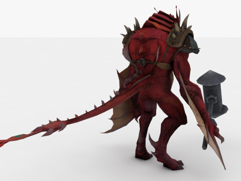 Dragon Monster 3D 모델