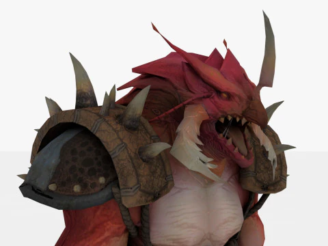 드래곤 몬스터 3D 모델