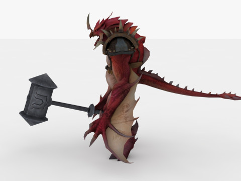 Dragon Monster 3D 모델
