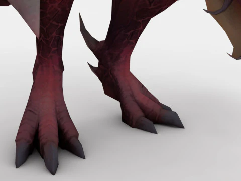 드래곤 몬스터 3D 모델