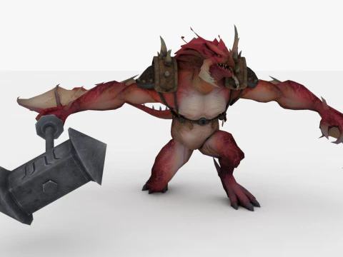 드래곤 몬스터 3D 모델