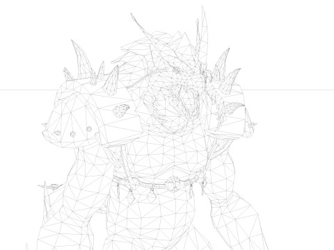 Dragon Monster 3D 모델