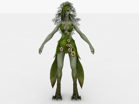 Dryad Modelo 3D