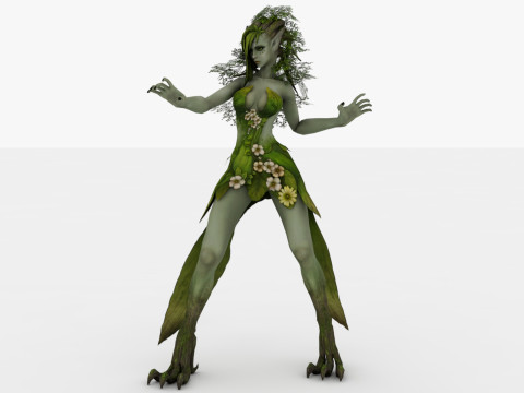 Dryad Model 3D