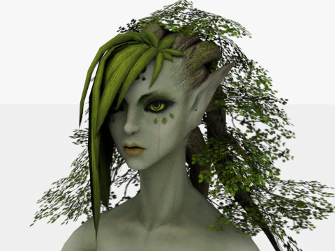 Dryad 3D Model