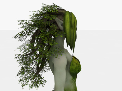 Dryad Model 3D